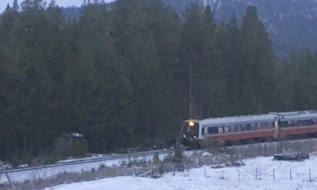 Tog kolliderte med lastebil og sporet av. Lastebilsjåføren har omkommet